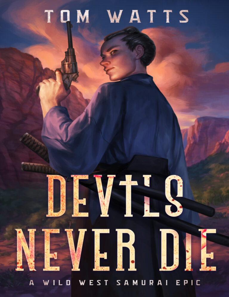 Devils Never Die Tom Watts Kitap Kapağı