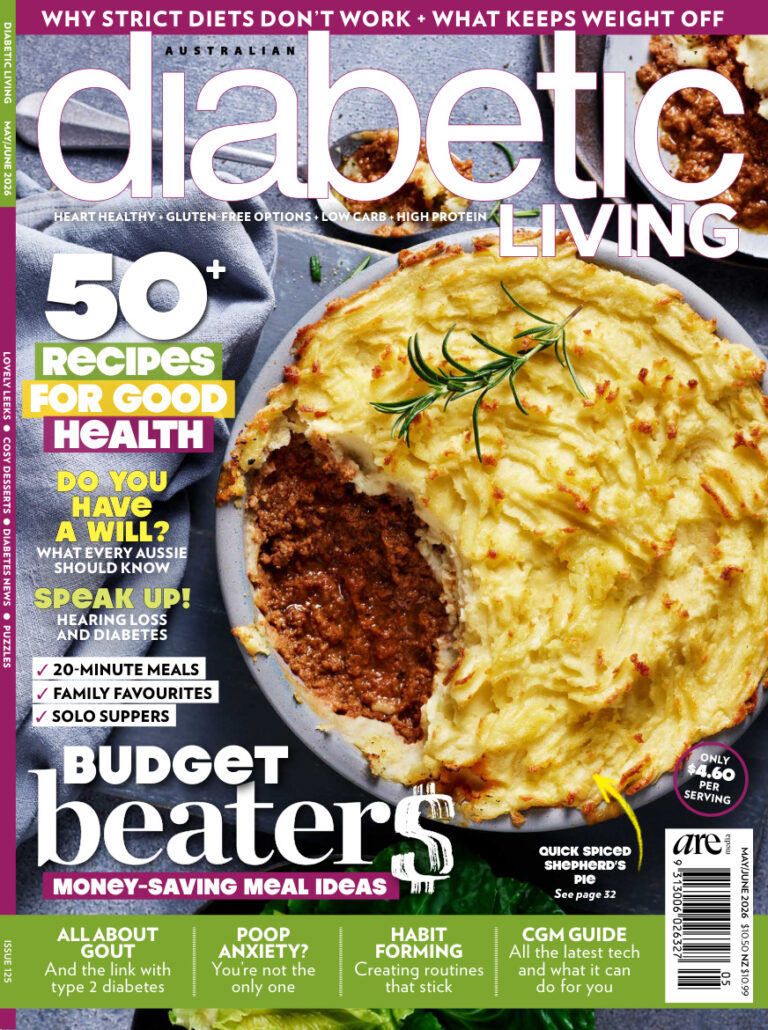 Diabetic Living Australia Issue 124 MayJune 2026 Diabetic Living Australia Kitap Kapağı