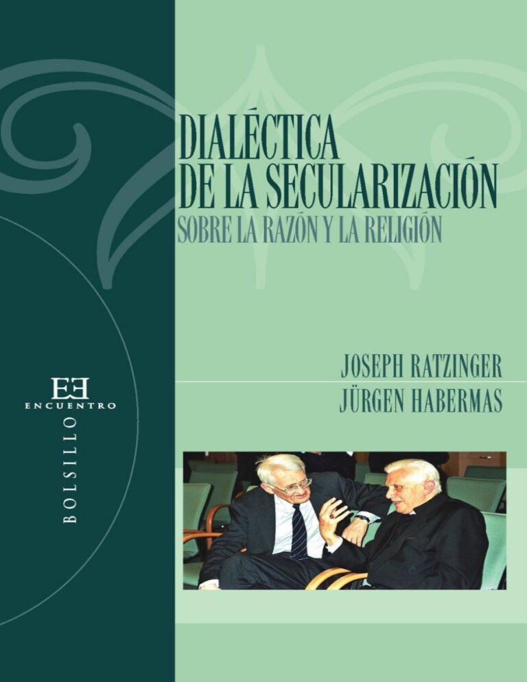 Dialectica de la secularizacion Sobre la razon y la religion Spanish Edition Joseph Ratzinger Kitap Kapağı