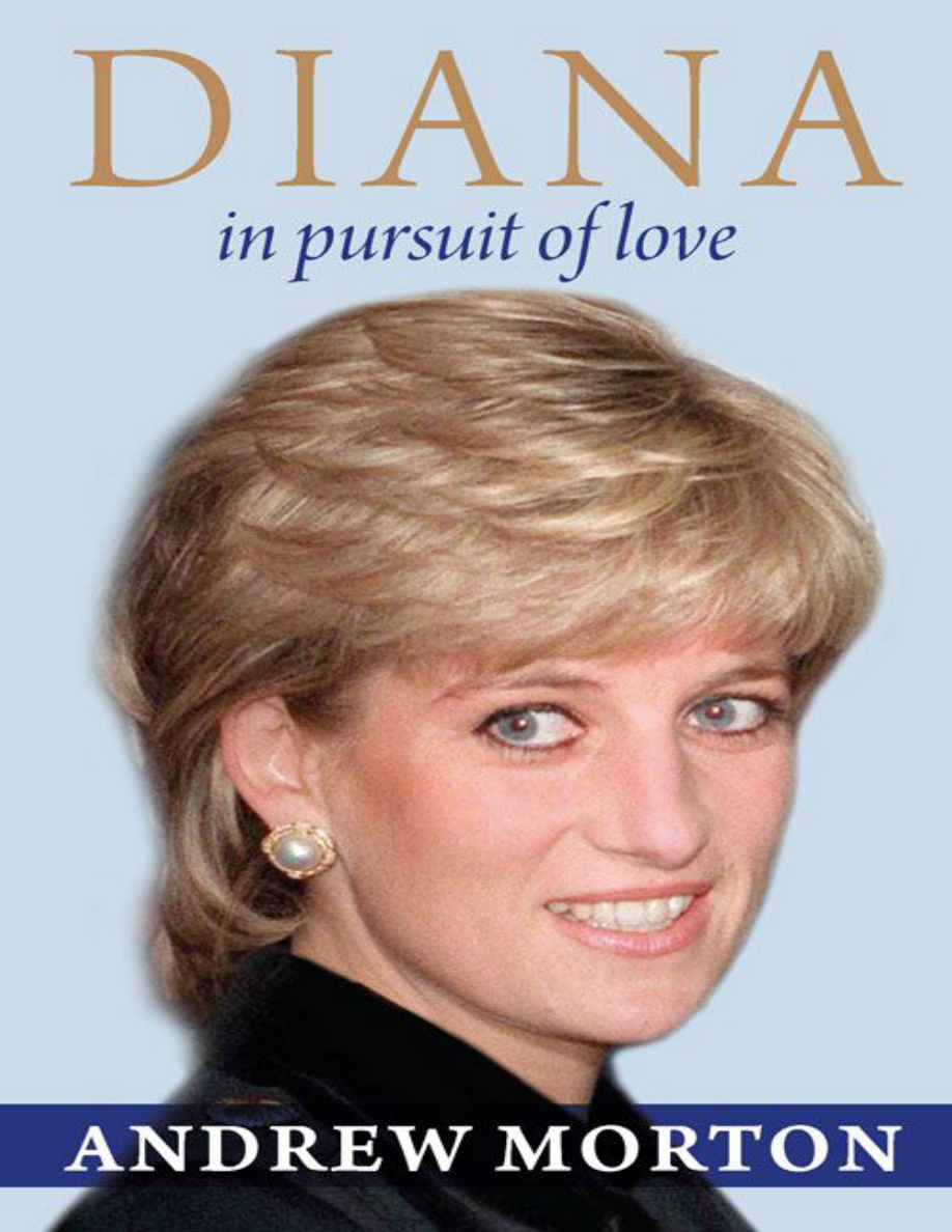 Diana in pursuit of love Andrew Morton Kitap Kapağı