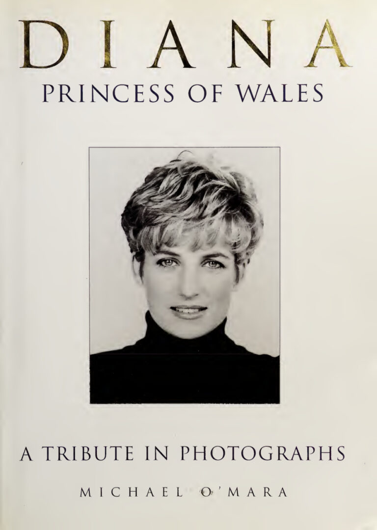 Diana princess of Wales a tribute in photographs Michael OMara Kitap Kapağı