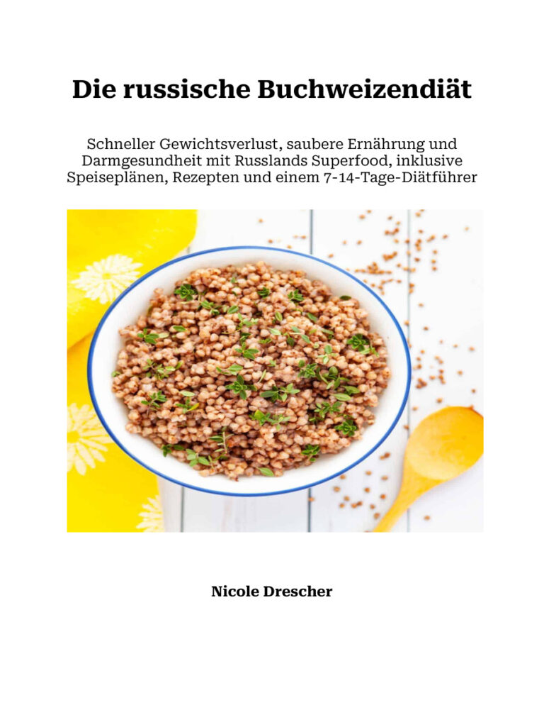 Die russische Buchweizendiat Nicole Drescher Kitap Kapağı