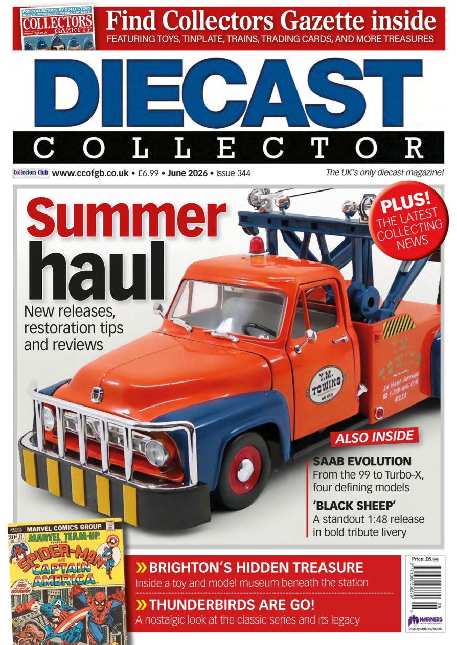 Diecast Collector Issue 344 June 2026 Diecast Collector Kitap Kapağı