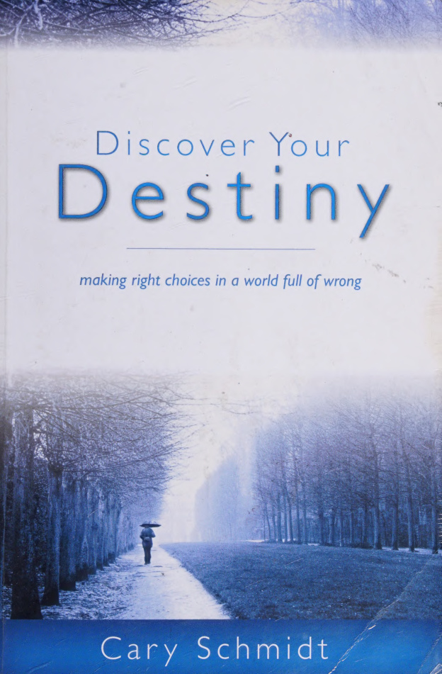 Discover Your Destiny Cary Schmidt Kitap Kapağı