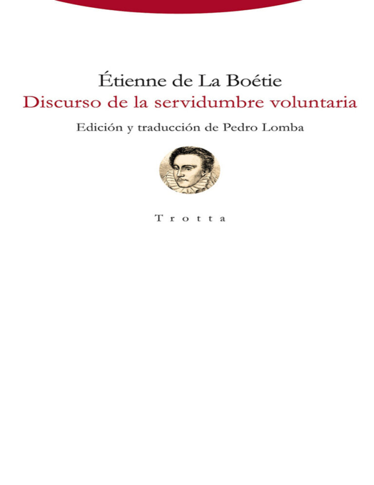 Discurso de la servidumbre voluntaria Spanish Edition Etienne de La Boetie Kitap Kapağı