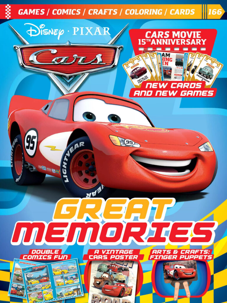 Disney Pixar Cars Magazine Issue 166 2026 Disney Pixar Cars Magazine Kitap Kapağı