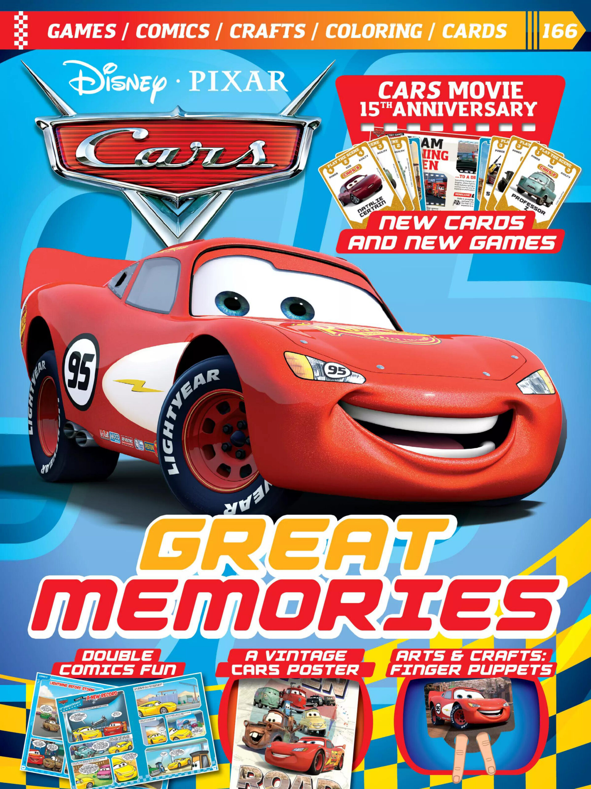 Disney Pixar Cars Magazine Issue 166 2026 Disney Pixar Cars Magazine Kitap Kapağı