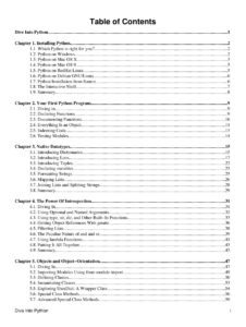 Dive into Python Kitap Kapağı