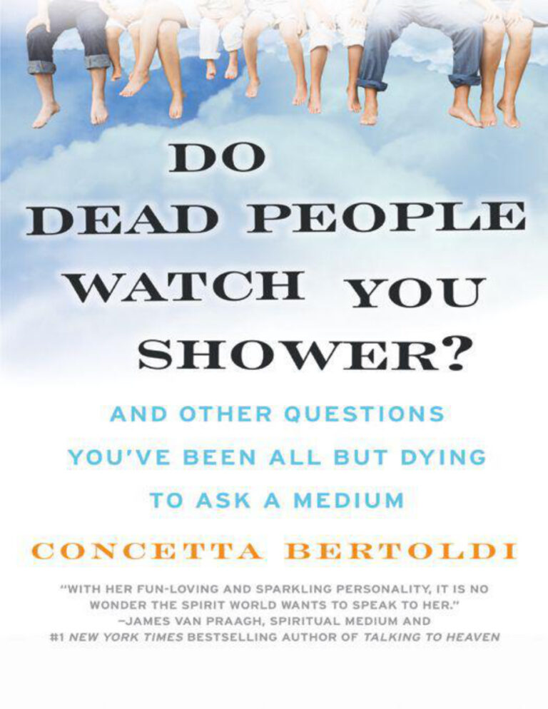 Do Dead People Watch You Shower Concetta Bertoldi Kitap Kapağı