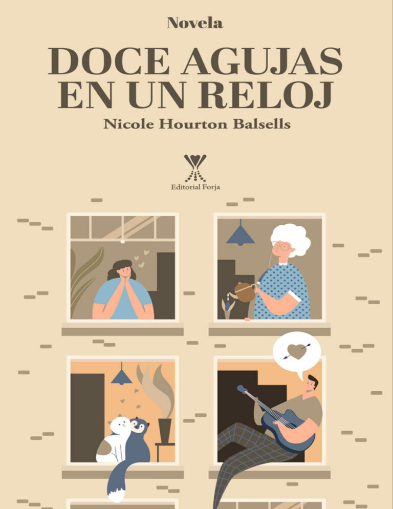 Doce agujas en un reloj Spanish Edition Nicole Hourton Balsells Kitap Kapağı