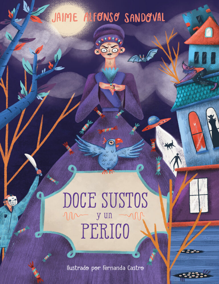 Doce sustos y un perico Spanish Edition Jaime Alfonso Sandoval Kitap Kapağı