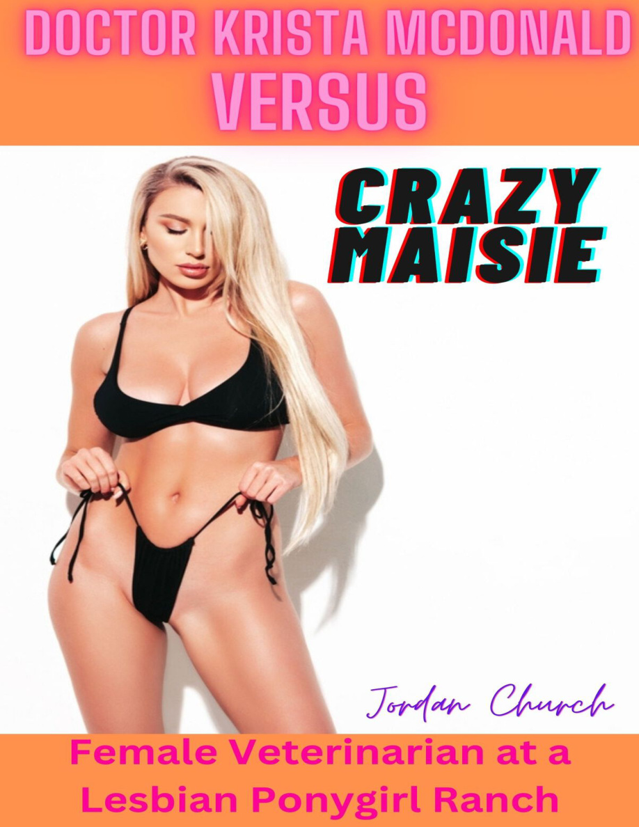 Doctor Krista McDonald Versus Crazy Maisie Jordan Church Kitap Kapağı