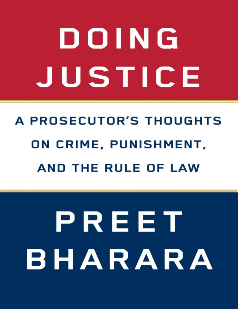 Doing Justice Bharara Kitap Kapağı