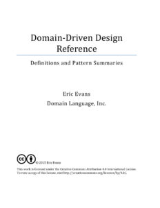 Domain Driven Design Reference Definitions and Pattern Summaries Kitap Kapağı