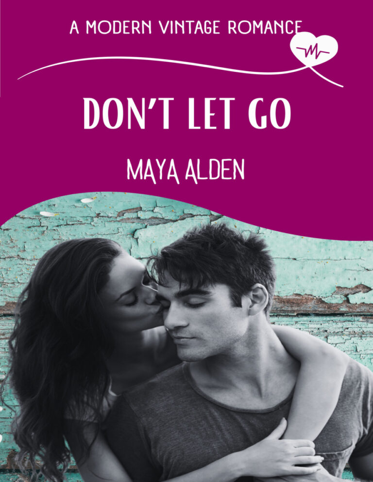 Dont let go Maya alden Kitap Kapağı