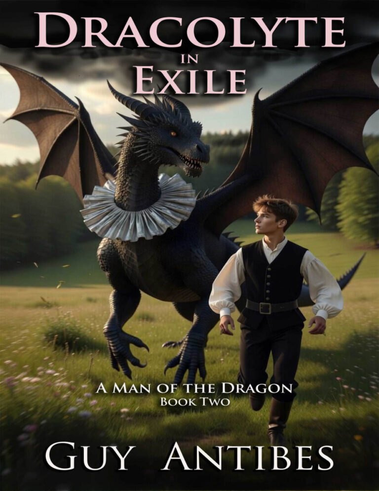 Dracolyte in Exile Guy Antibes Kitap Kapağı