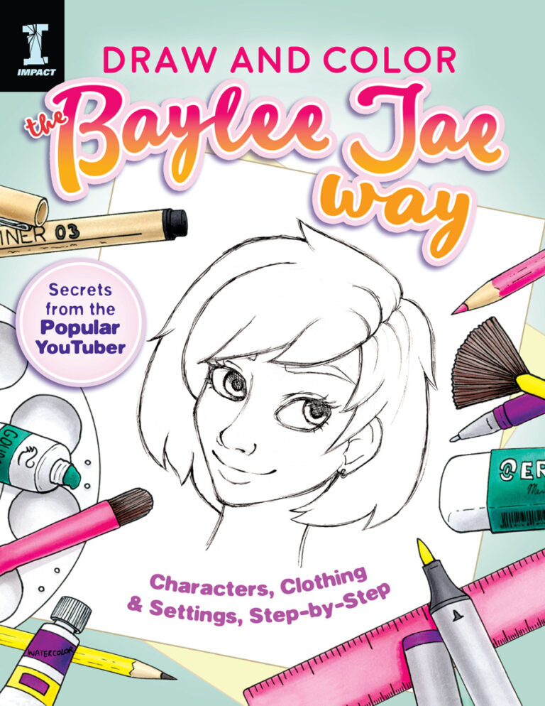 Draw and Color the Baylee Jae Way Baylee Jae Kitap Kapağı