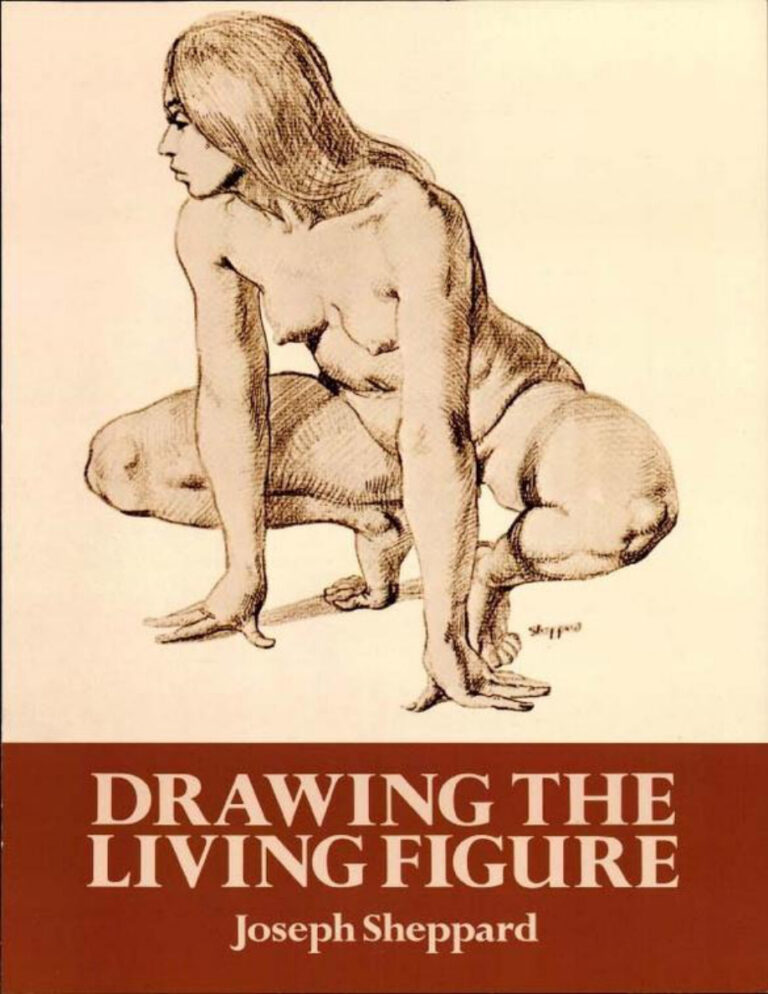 Drawing the Living Figure Joseph Sheppard Kitap Kapağı