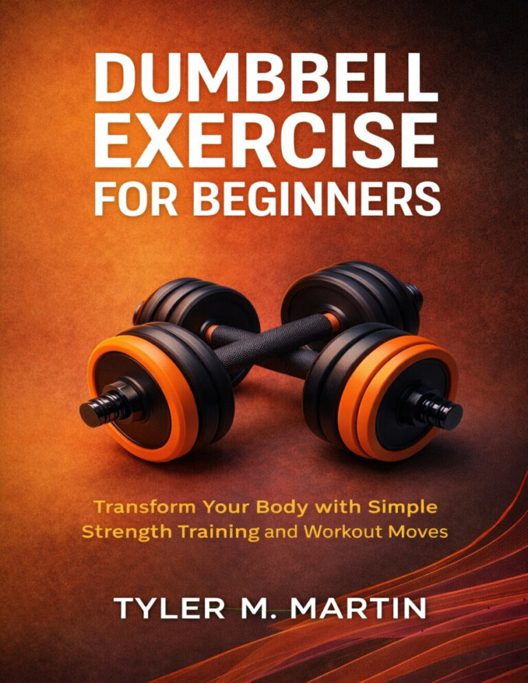Dumbbell Exercise For Beginners Tyler M Martin Kitap Kapağı