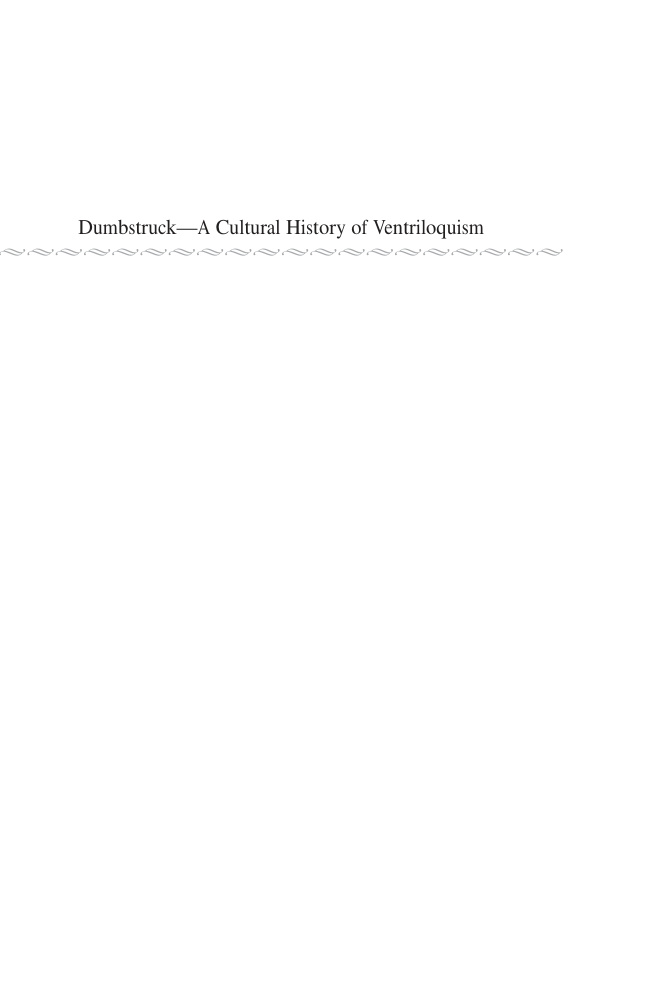 Dumbstruck: Cultural History of Ventriloquism PDF Download
