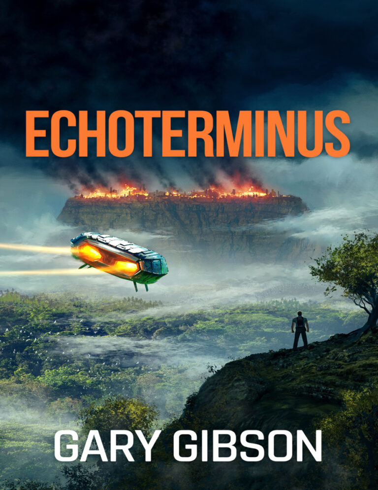 Echoterminus Gary Gibson Kitap Kapağı