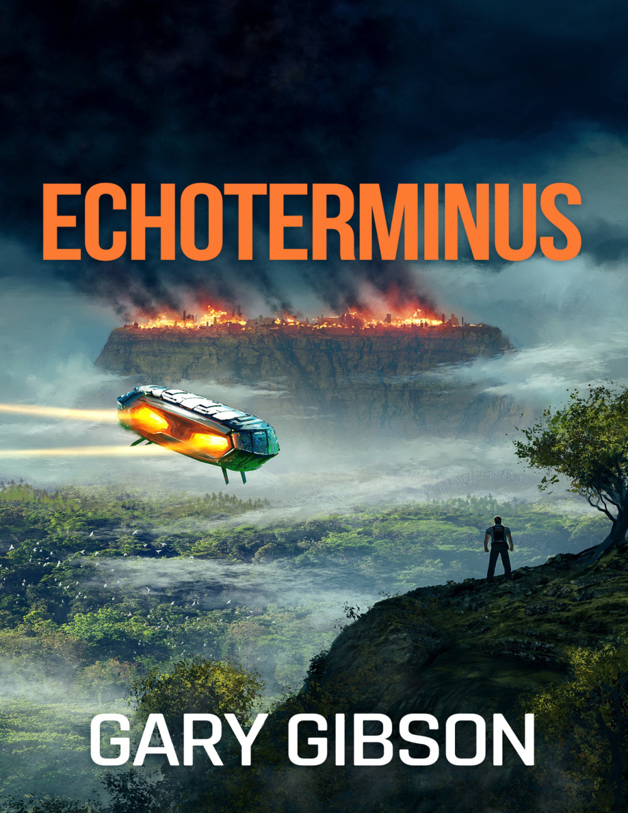 Echoterminus Gary Gibson Kitap Kapağı