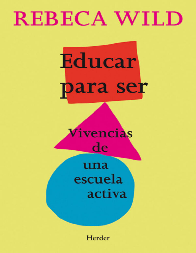 Educar para ser Spanish Edition Rebecca Wild Kitap Kapağı