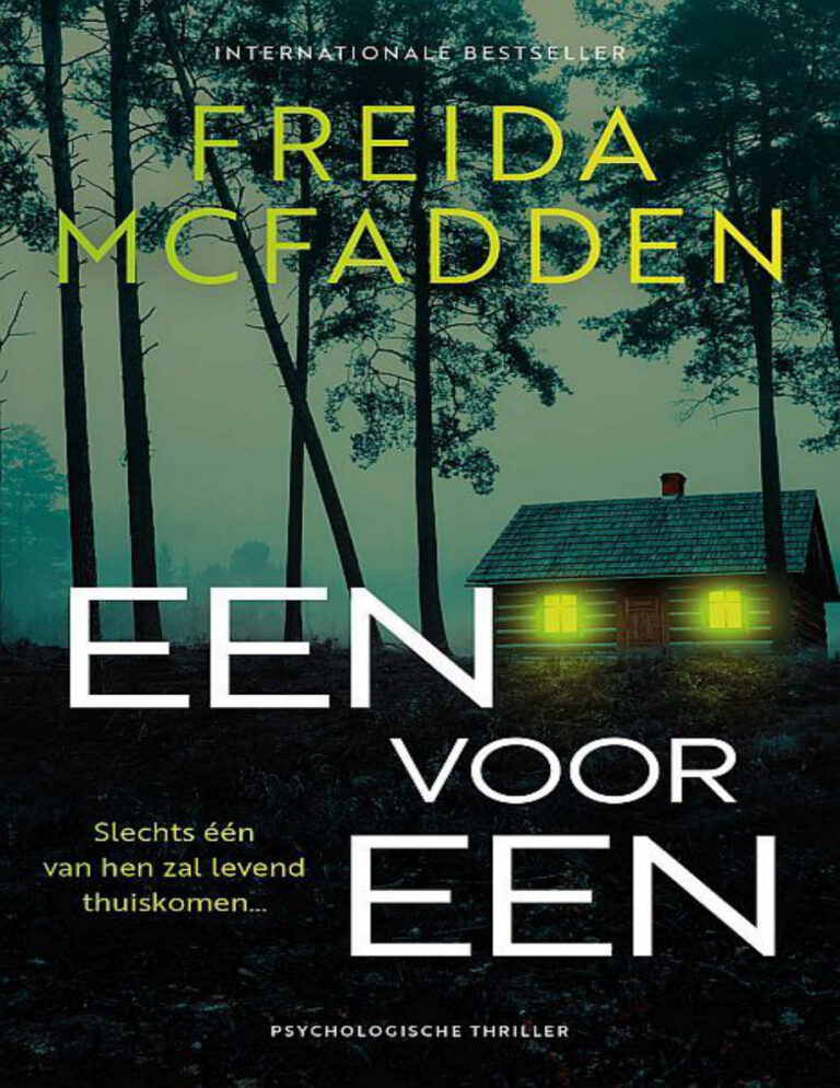 Een voor een Dutch Edition Freida McFadden Kitap Kapağı