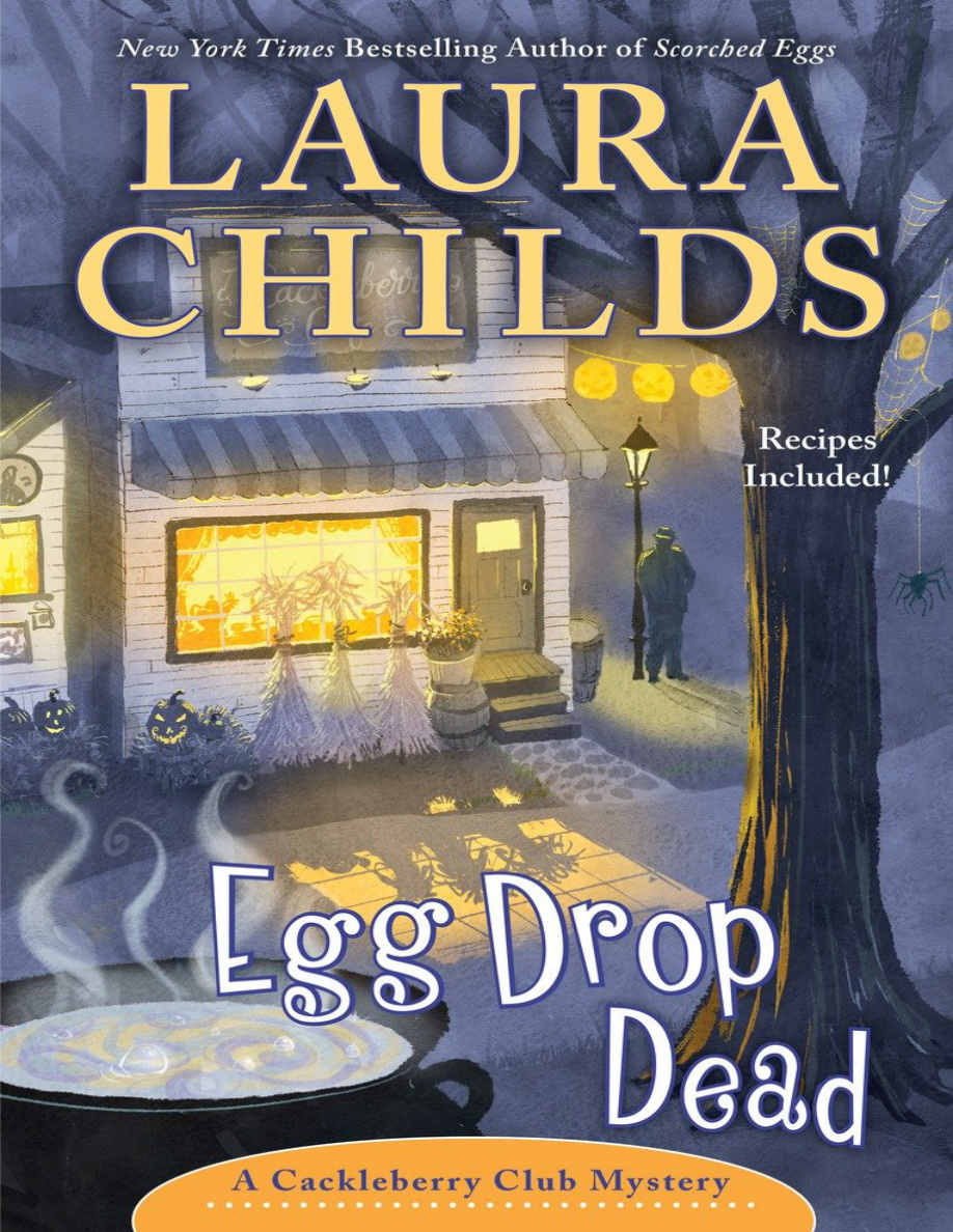 Egg Drop Dead Laura Childs Kitap Kapağı