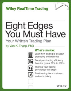 Eight Edges you must have Your Written Trading Plan Van Tharp Z Kitap Kapağı