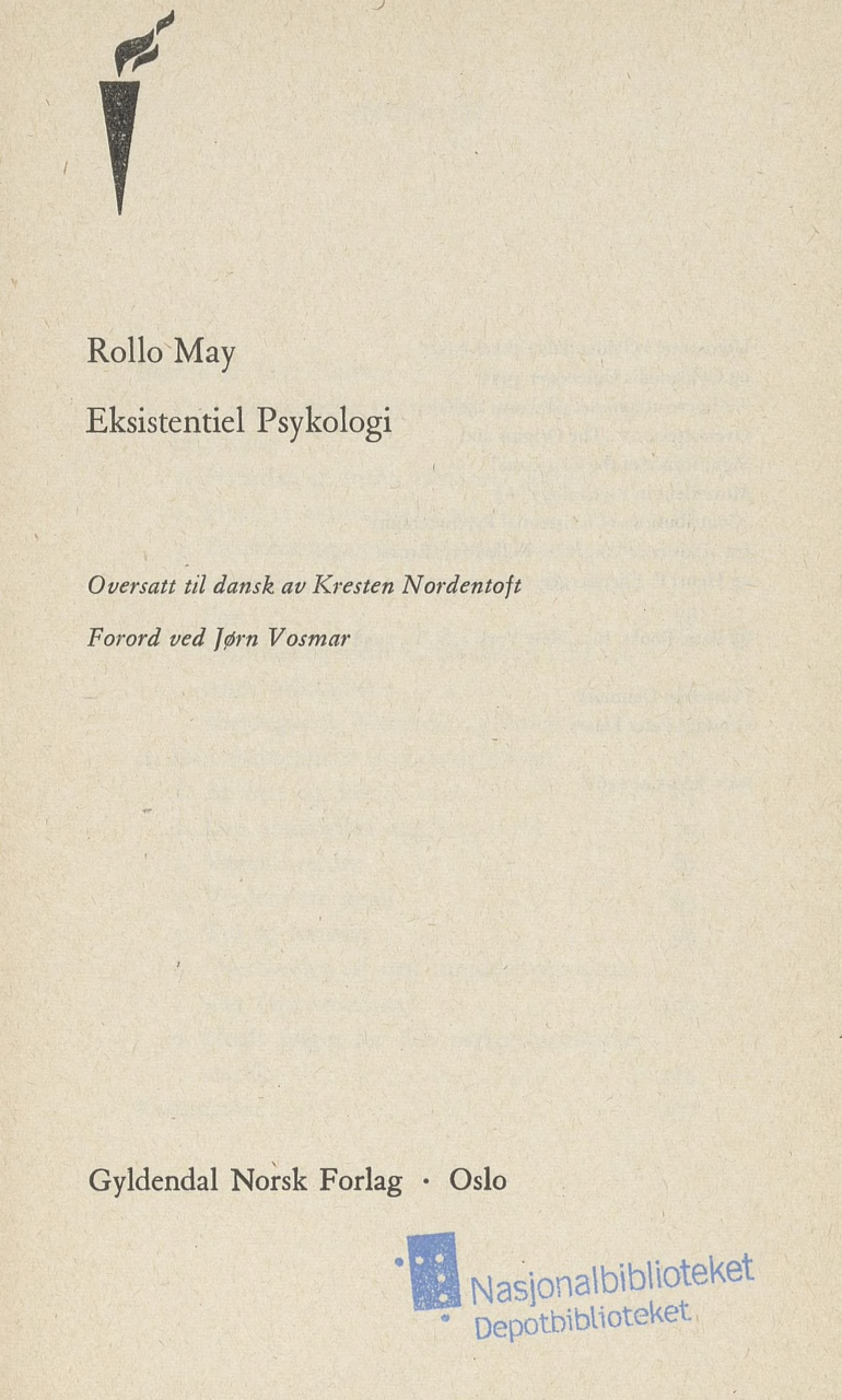 Eksistentiel psykologi PDF Download
