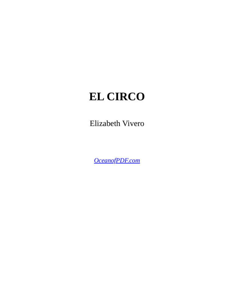 El Circo Spanish Edition Elizabeth Vivero Kitap Kapağı