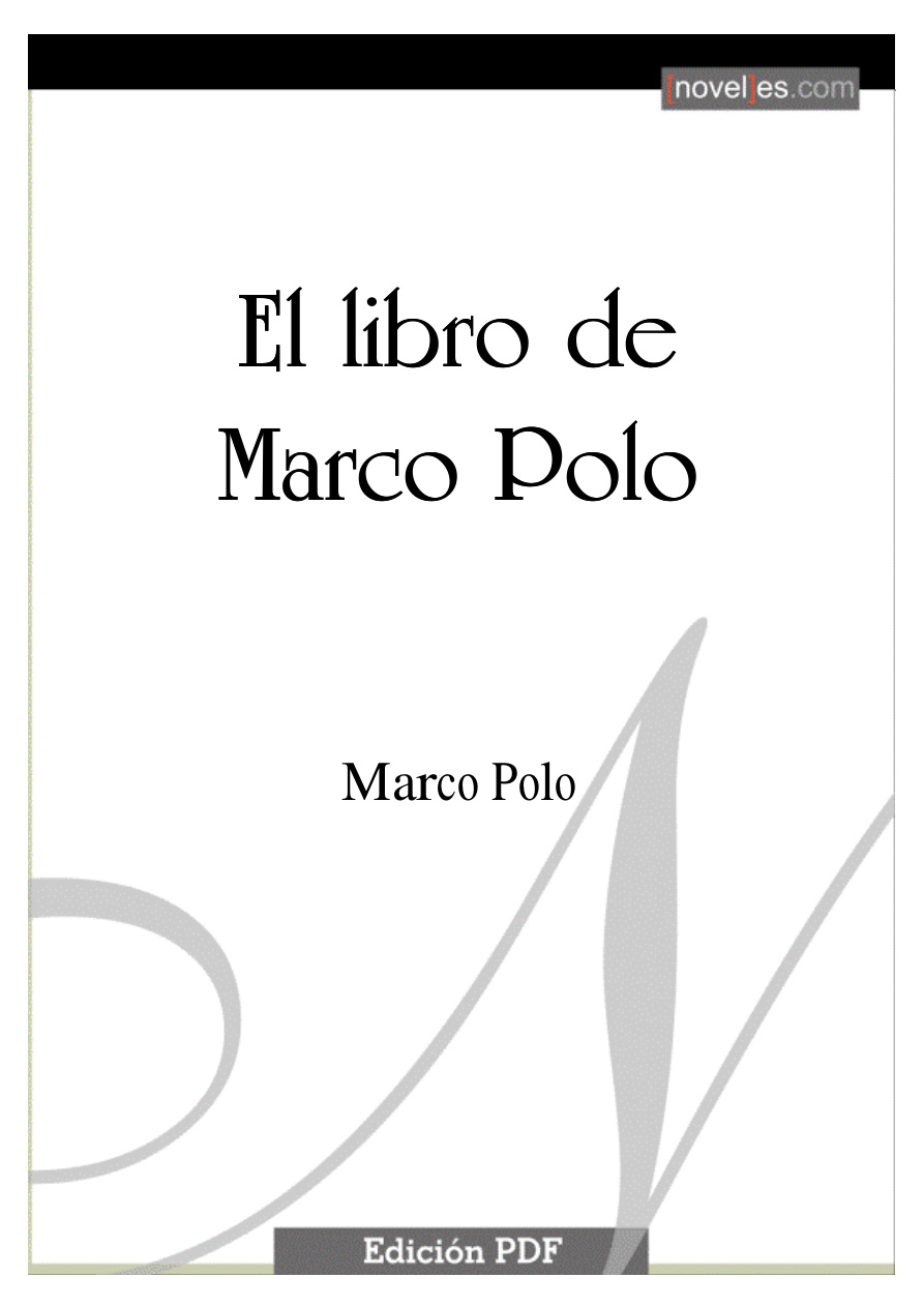 El Libro De Marco Polo PDF Download