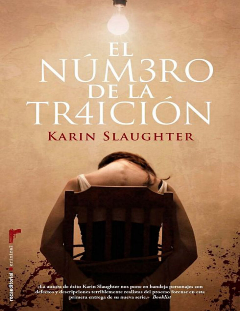 El Numero De La Traicion Spanish Edition Karin Slaughter Kitap Kapağı