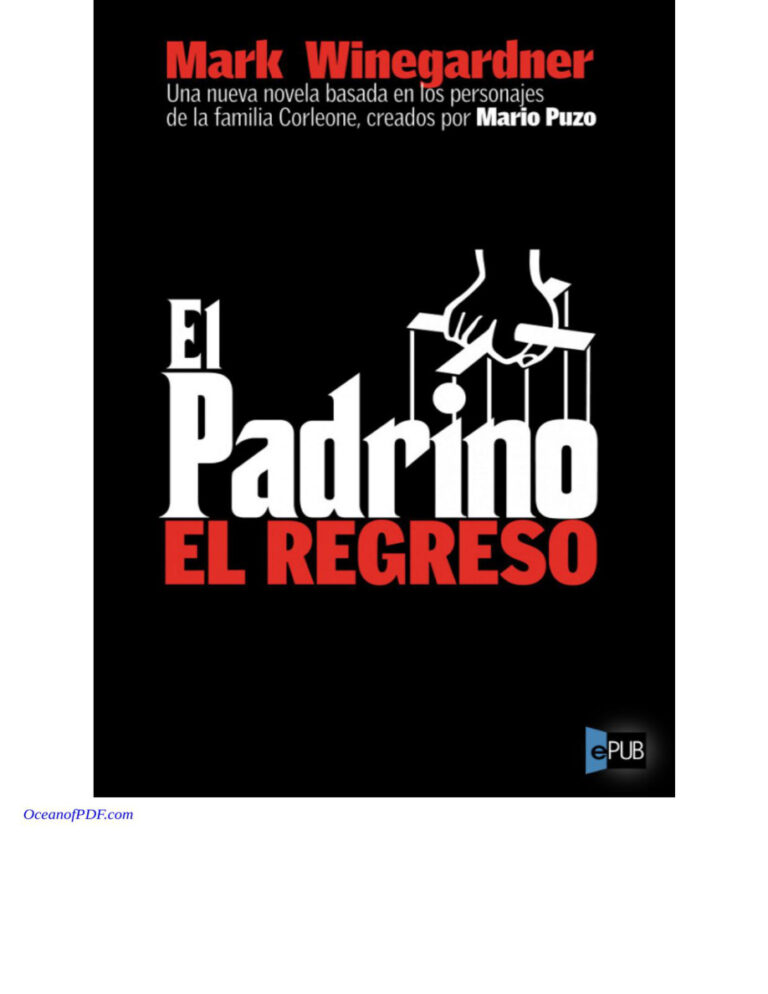 El Padrino el regreso Spanish Edition Winegardner Mark Kitap Kapağı