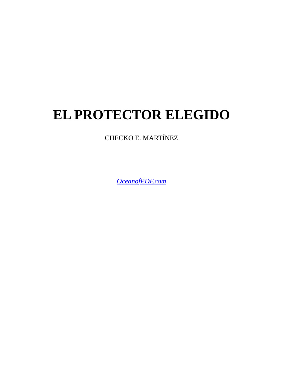 El Protector Elegido PDF Download