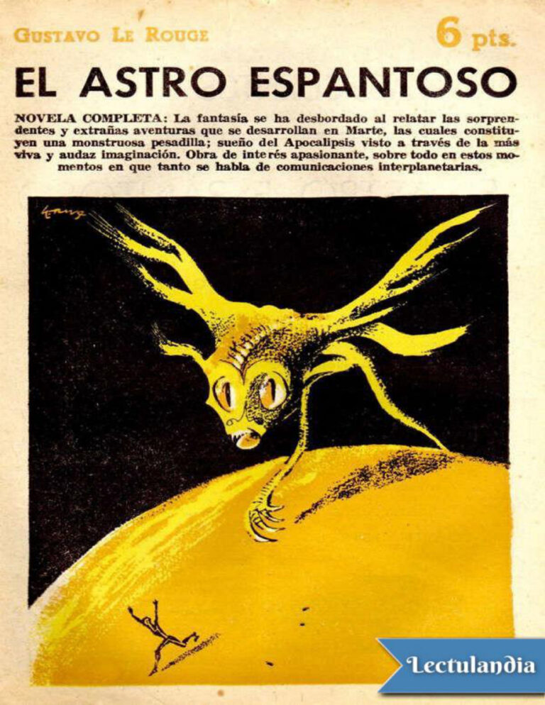 El astro espantoso Spanish Edition Gustave Le Rouge Kitap Kapağı