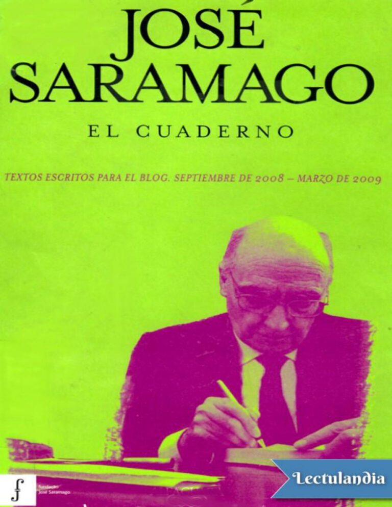 El cuaderno Spanish Edition Jose Saramago Kitap Kapağı