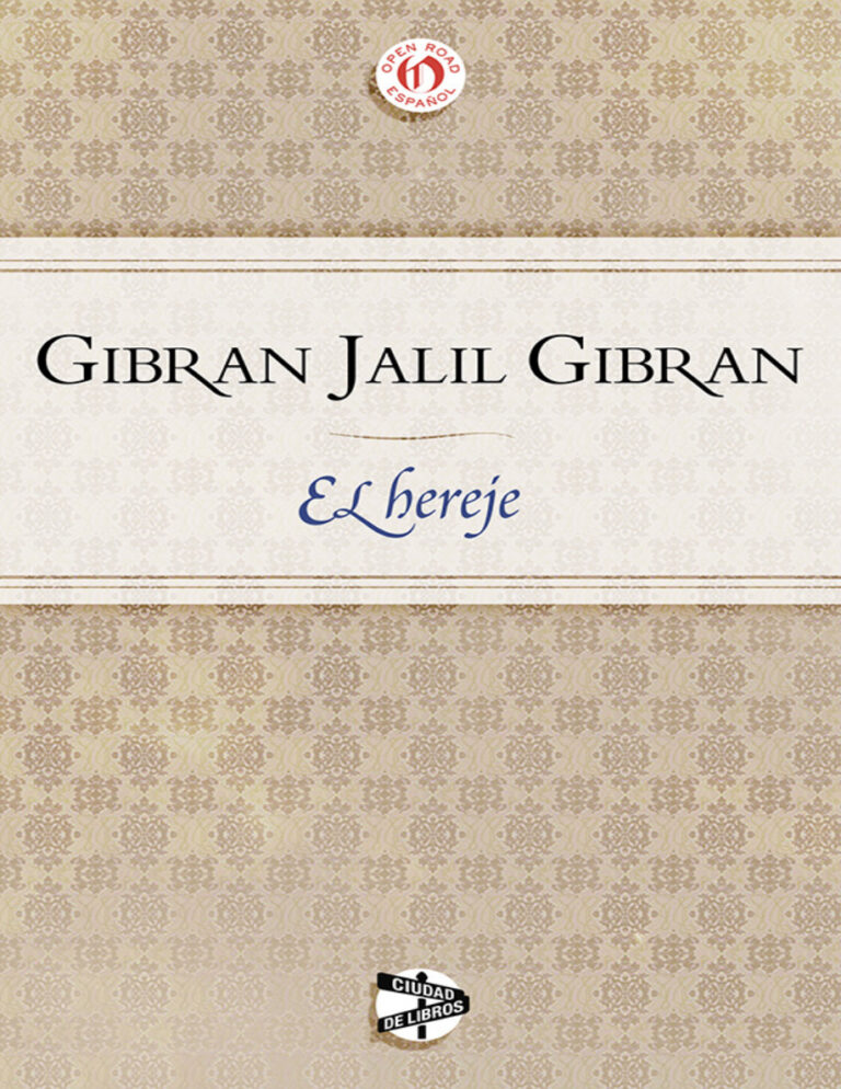 El hereje Spanish Edition Jalil Gibran Kitap Kapağı