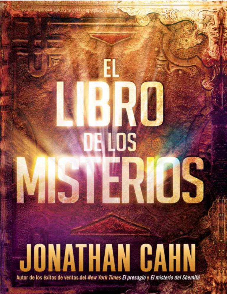 El libro de los misterios The Book of Mysteries Spanish Edition Jonathan Cahn Kitap Kapağı