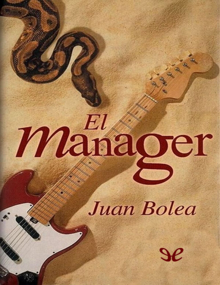 El manager Spanish Edition Juan Bolea Kitap Kapağı