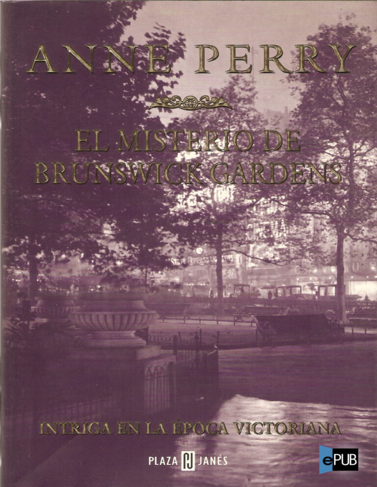 El misterio de Brunswick Gardens Spanish Edition Perry Anne Kitap Kapağı