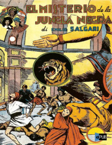 El misterio de la jungla negra Spanish Edition Salgari Emilio Kitap Kapağı