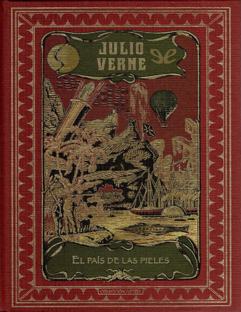 El pais de las pieles Spanish Edition Jules Verne Kitap Kapağı