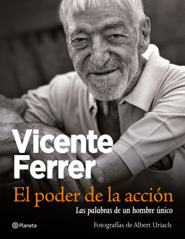 El poder de la accion Spanish Edition Vicente Ferrer Moncho Kitap Kapağı