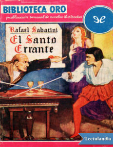 El santo errante Spanish Edition Rafael Sabatini Kitap Kapağı