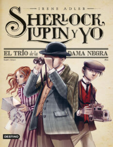 El trio de la Dama Negra Nueva presentacion Spanish Edition Irene Adler Kitap Kapağı