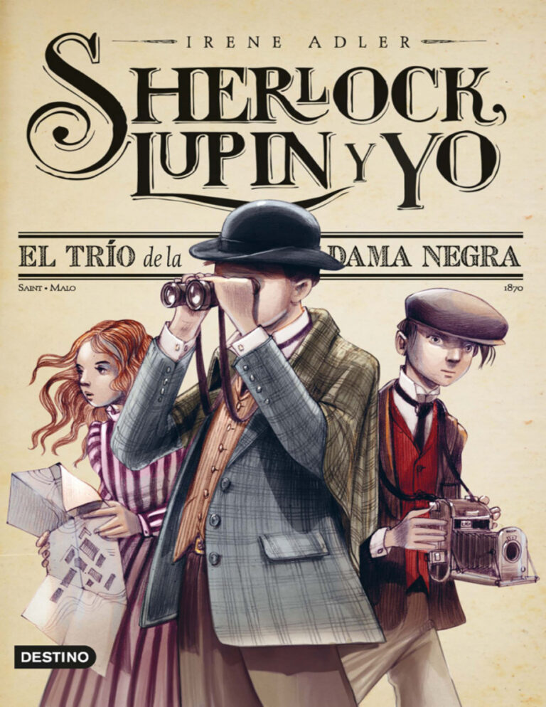 El trio de la Dama Negra Nueva presentacion Spanish Edition Irene Adler Kitap Kapağı