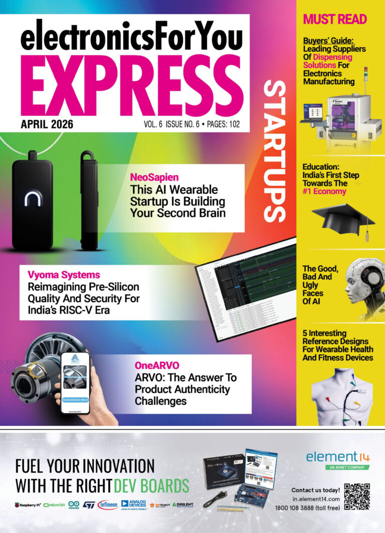 Electronics For You Express Vol 6 Issue 6 April 2026 Electronics For You Express Kitap Kapağı