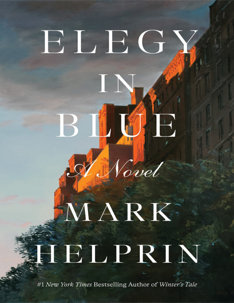 Elegy in Blue Mark Helprin Kitap Kapağı